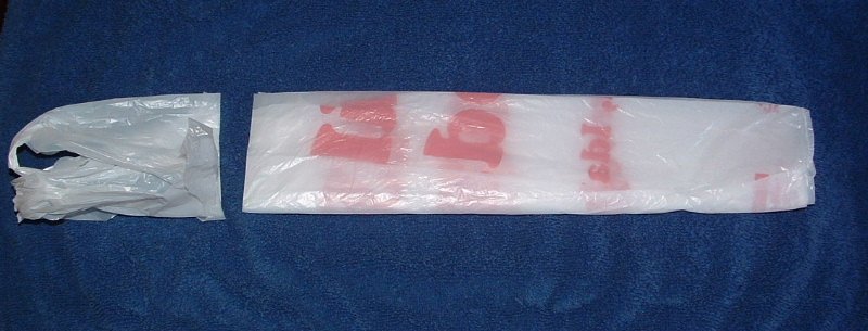 fil sac plastique tutoriel