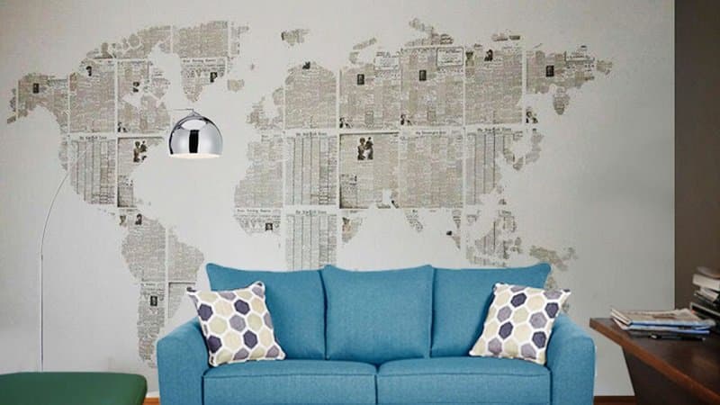 utiliser des matériaux recyclés pour recouvrir vos murs