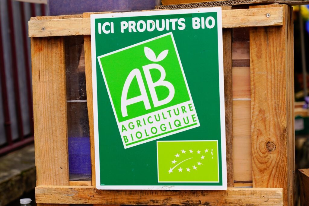 panneau agriculture biologique