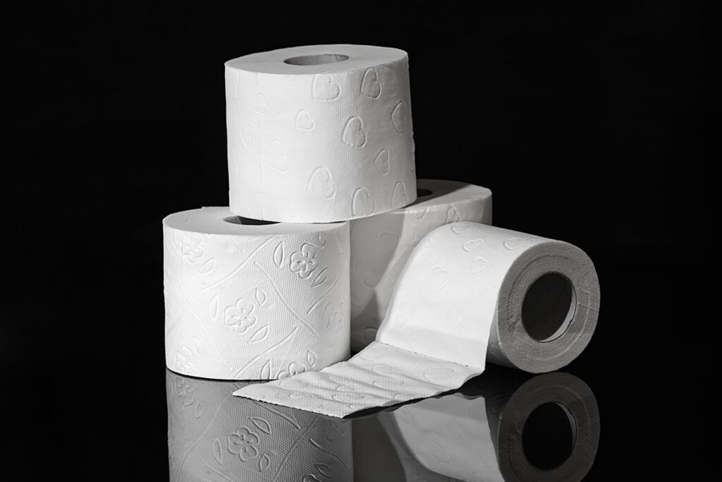 rouleaux de papier toilette